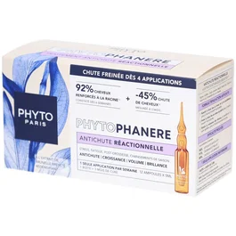 Phyto Phytophanère Sérum de tratamiento para el cuero cabelludo sin enjuague Anti-Hair Loss & Hair Regrowth 12 pzs 5 ml